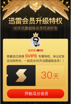 迅雷會員體系全新升級，VIP10享1元開通年費會員特權(quán)