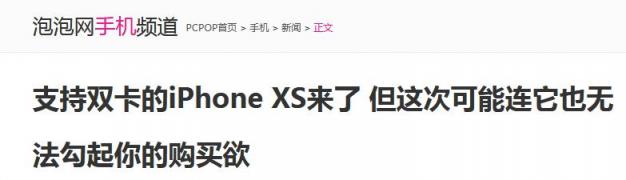 雙卡雙待是唯一亮點(diǎn)？ 新iPhone你怎么看？