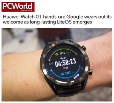 HUAWEI WATCH GT倫敦發(fā)布 外媒高度評價其超長續(xù)航能力