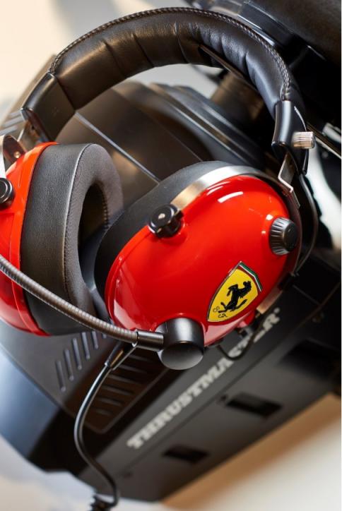 Thrustmaster（圖馬思特）推出旗下首款 Scuderia Ferrari 版耳麥