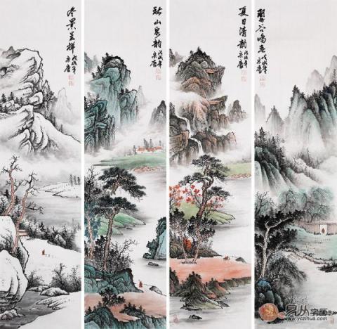 家居裝飾掛什么畫(huà)好？手繪國(guó)畫(huà)裝飾藝術(shù)雅致美景多多！