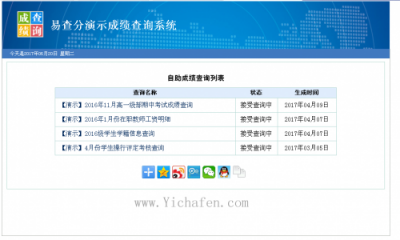 學(xué)生成績在線發(fā)布系統(tǒng)——易查分免費(fèi)快速擁有