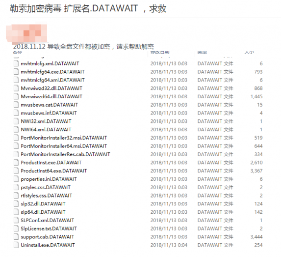 警惕！新型DATAWAIT勒索病毒來襲?用戶電腦或被遠(yuǎn)程控制