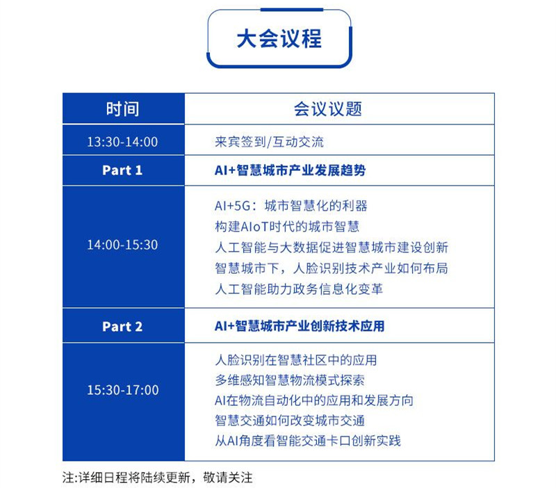 必看：下半年干貨最多的“AI+智慧城市”論壇來(lái)了！