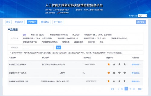 云知聲抗疫產(chǎn)品獲國(guó)家發(fā)改委高度認(rèn)可，入選工信部AI助力疫情防控清單