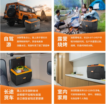 小米有品上架車載冰箱新品，取名南極洲受年輕車主熱捧