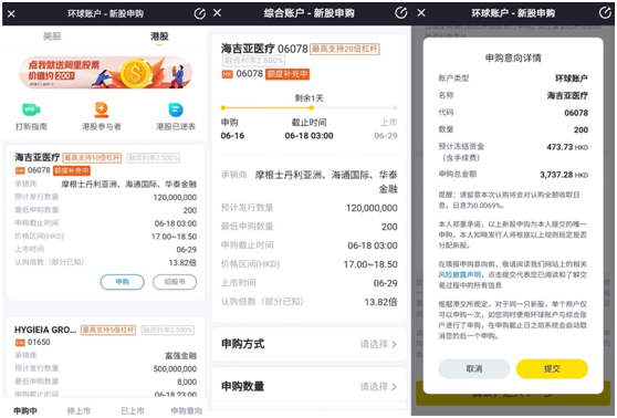 腫瘤醫(yī)療集團(tuán)海吉亞赴港上市，老虎證券打新通道已開(kāi)啟