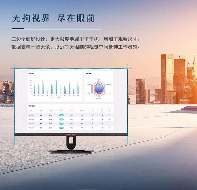工作不松懈，Great Wall 248E1HID顯示器為你提供強大支撐 2020