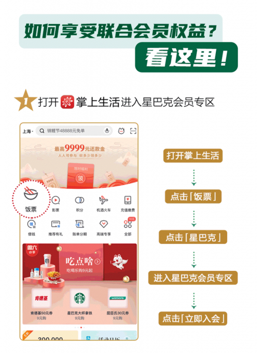 打通會(huì)員體系！招行信用卡掌上生活與星巴克達(dá)成戰(zhàn)略合作