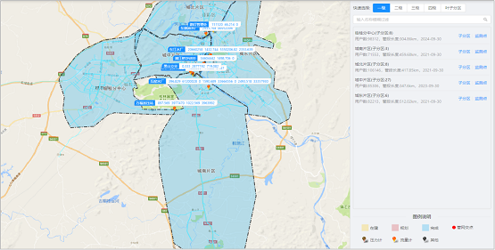 企業(yè)供水管網(wǎng)漏損率高？MapGIS一招幫你解決