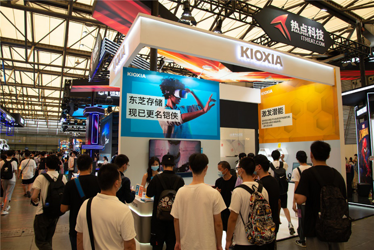 東芝存儲改名鎧俠后首次參展ChinaJoy：還是大家的老朋友