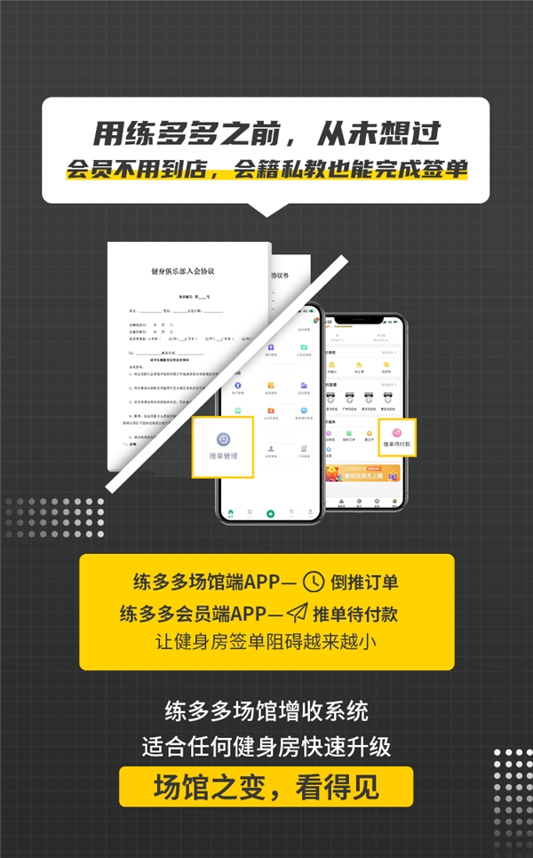 練多多場(chǎng)館增收系統(tǒng)，何如促成這家健身房的高效銷(xiāo)售？