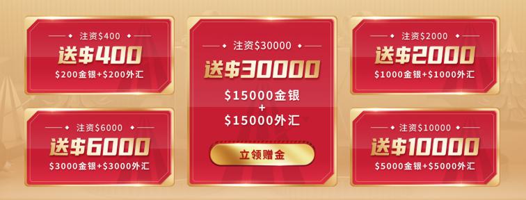 雙旦大狂歡，領(lǐng)峰環(huán)球送每人$30000年終豪禮！