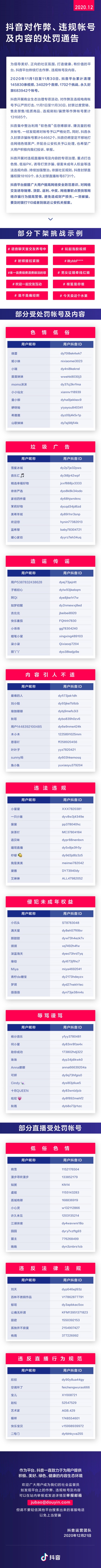重拳打擊黑產(chǎn)詐騙，抖音11月封禁6萬個違規(guī)賬號