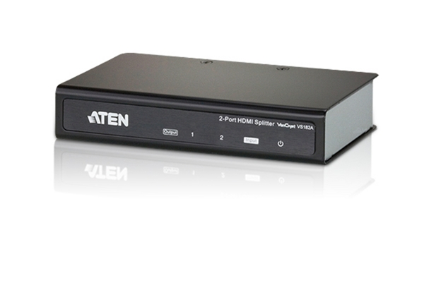 ATEN VS182A 2端口4K HDMI影音分配器