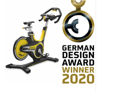 喬山GR7動感單車榮獲“German Design Award 2020”德國設(shè)計獎