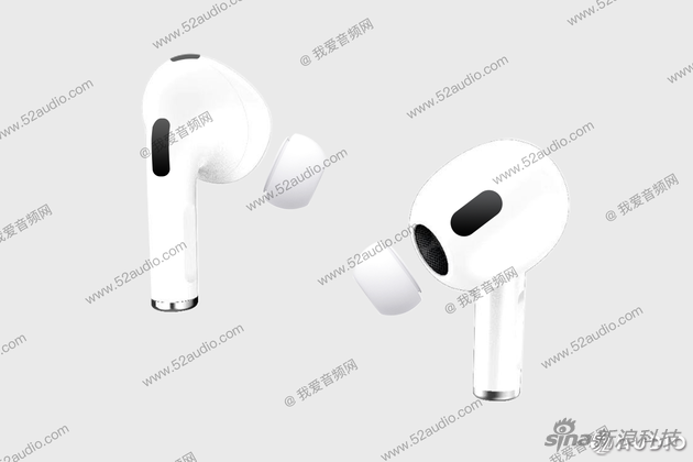 AirPods 3代的曝光圖片 （來(lái)自@我愛(ài)音頻網(wǎng)）