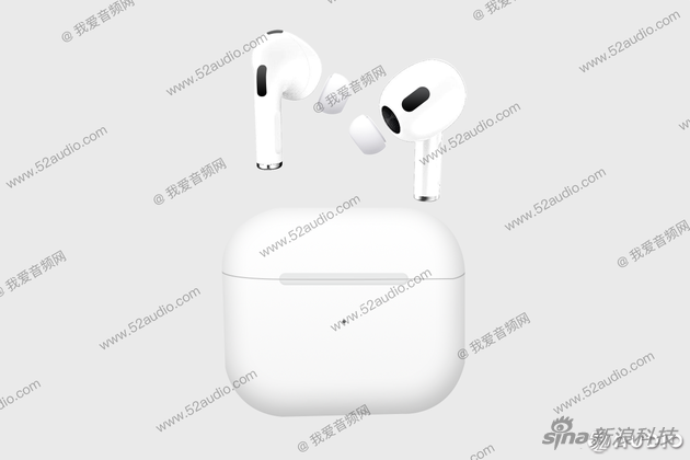 AirPods 3代的曝光圖片 （來(lái)自@我愛(ài)音頻網(wǎng)）