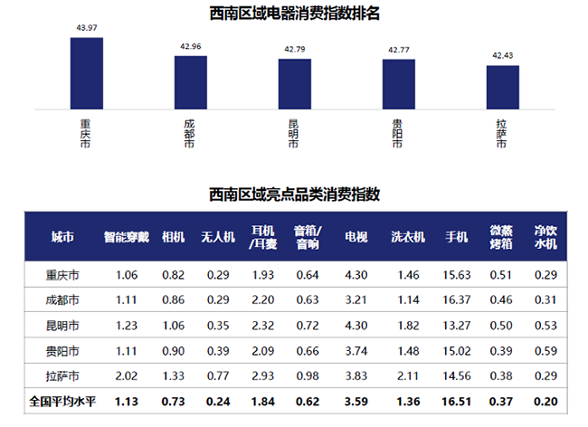 西北西南居民生活最享受？行業(yè)首個(gè)“京東電器消費(fèi)指數(shù)”揭示答案