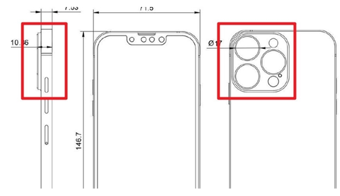 愛回收科技資訊：iPhone 13 Pro設(shè)計圖曝光 還是你的菜嗎？