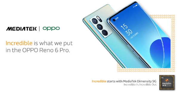 OPPO Reno6 系列輕薄和影像再突破，天璣芯片備受好評