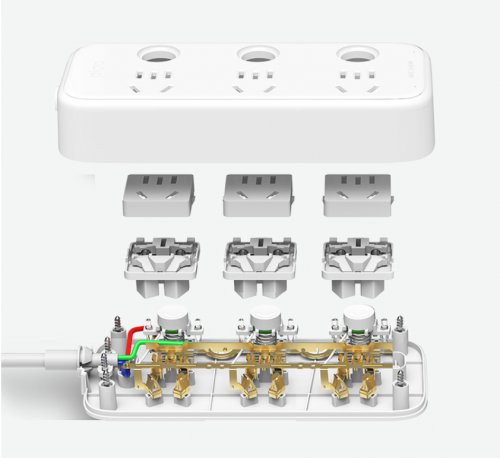 aigo新國標(biāo)分控插座，三位三控帶來便捷居家體驗