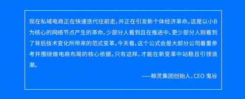 做興趣電商的抖音，做電商AI SaaS的鯨靈集團(tuán)蜂享家，他們的私域白皮書(shū)有何不同？