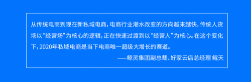 做興趣電商的抖音，做電商AI SaaS的鯨靈集團(tuán)蜂享家，他們的私域白皮書(shū)有何不同？