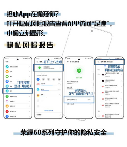 用戶隱私保護不容突破 榮耀60控制APP權(quán)限最小化引領(lǐng)行業(yè)進步