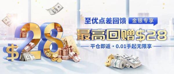 2022開年爆炸行情，皇御環(huán)球$28點差福利為您添火助力！