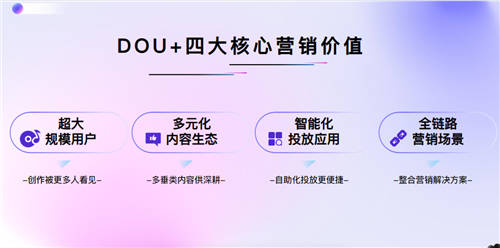 DOU+持續(xù)更迭，致力于滿足不同用戶需求