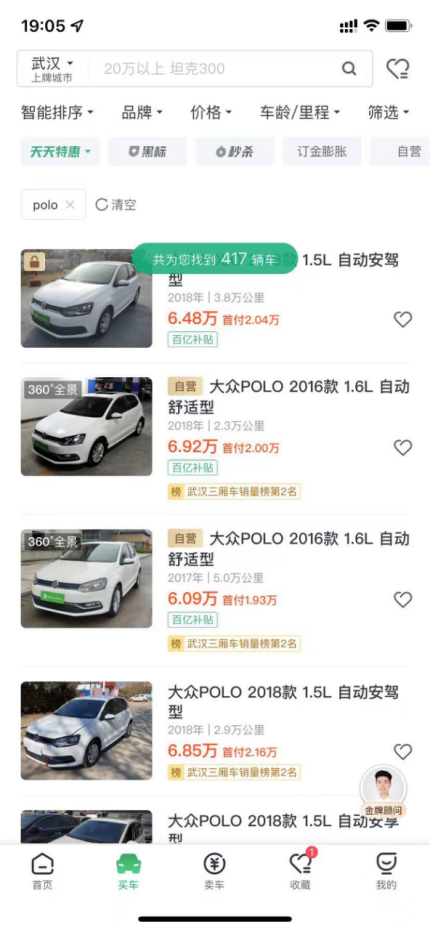 從車市到親戚再到瓜子二手車，坎坷的買車之路