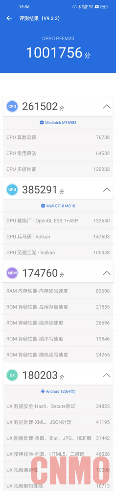 媒體正式公布OPPO Find X5 Pro天璣版跑分！百萬(wàn)分上下天璣9000表現(xiàn)不俗！