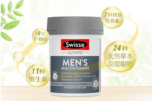 Swisse復合維生素兼具功效與品質，全面守護男性健康