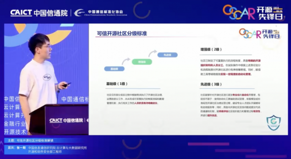 中國(guó)信通院《可信開源社區(qū)分級(jí)標(biāo)準(zhǔn)》解讀