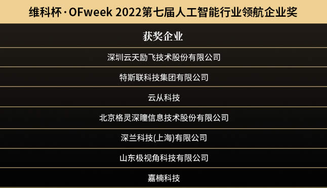 維科杯·OFweek 2022（第七屆）人工智能行業(yè)領(lǐng)航企業(yè)獎(jiǎng)1.jpg