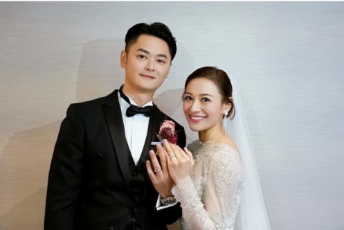 江若琳結(jié)婚，DR鉆戒見證美好愛情