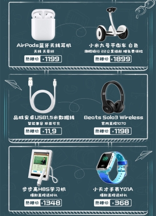 蘇寧煥新節(jié)智能潮品清單流出， Airpods耳機(jī)1199元入手