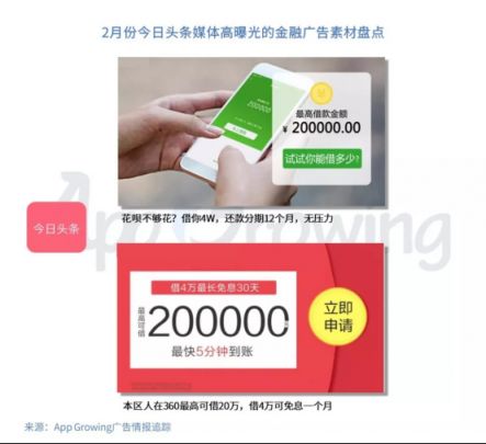 有米：2月份金融行業(yè) App 移動(dòng)廣告投放分析