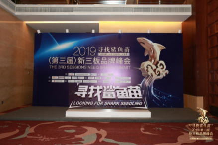 泛融科技參加2019新三板品牌峰會(huì)項(xiàng)目路演