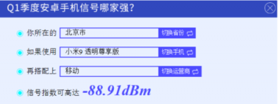 三大運營商信號強度對比：電信竟然不是最差的？