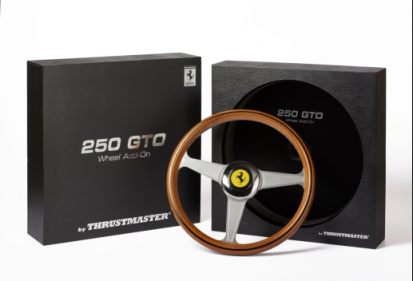 THRUSTMASTER-發(fā)布新款法拉利F1仿真方向盤與法拉利GTO250經(jīng)典仿真款方向盤