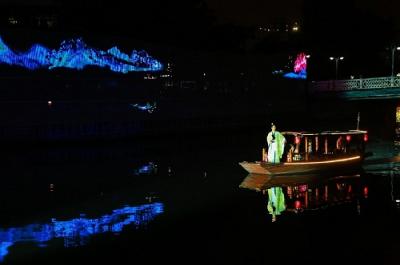 天府幻夜圖點亮最美錦江 華為P30系列記錄成都如夢夜景