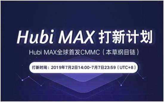 Hubi Max打新計(jì)劃正式開啟，80萬枚CMMC限時(shí)搶購中