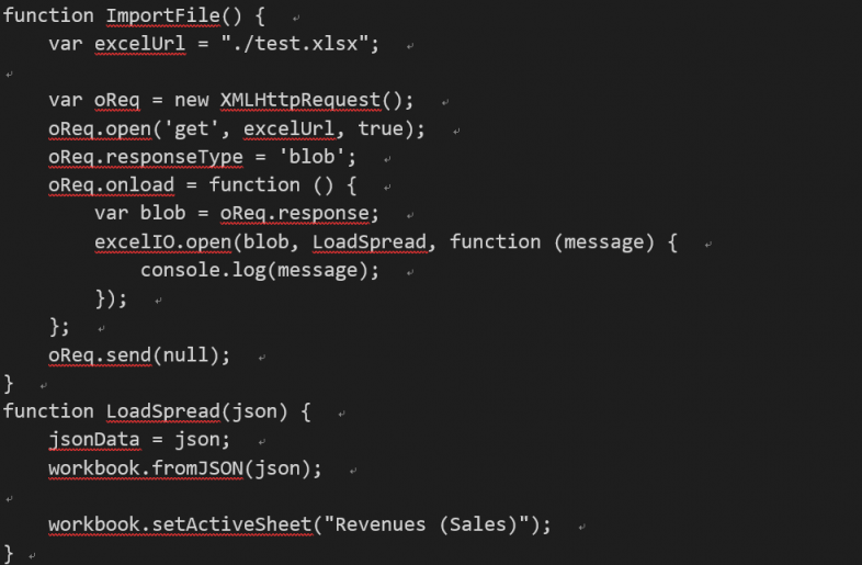 使用 SpreadJS 實(shí)現(xiàn) JavaScript 中導(dǎo)入和導(dǎo)出Excel文件