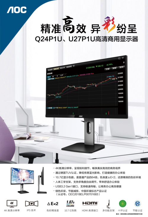 以企業(yè)需求為導(dǎo)向,AOC P1系列商用顯示器實(shí)現(xiàn)精準(zhǔn)營銷!