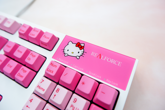 REALFORCE HELLO KITTY限量版鍵盤(pán)，ChinaJoy首亮相