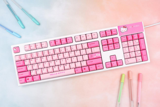 REALFORCE HELLO KITTY限量版鍵盤(pán)，ChinaJoy首亮相