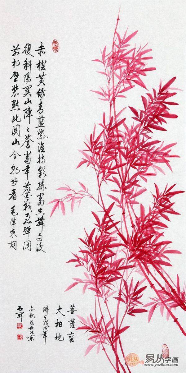 適合玄關(guān)的裝飾畫，這5款吉祥花鳥畫，顏值風(fēng)水兩相宜