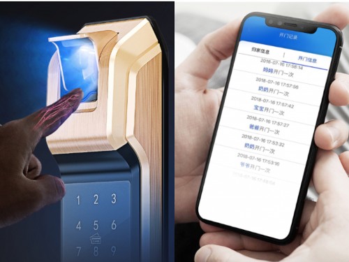 家門口智能家居 樸墅指靜脈智能鎖搶奪先機(jī)